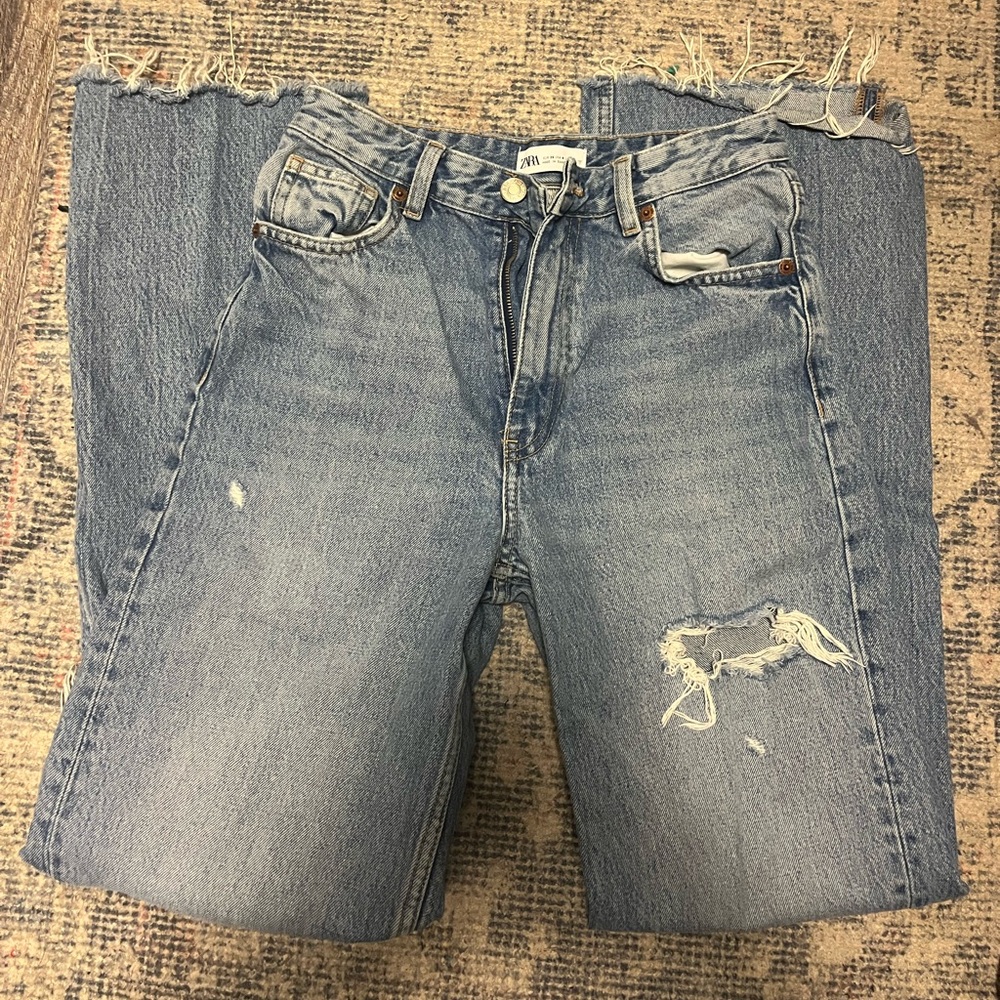 Zara high waisted jeans